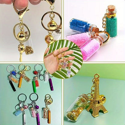 5pcs Small Glass Bottles With Cork Lids0.07oz Mini Glass Wishing Bottles Empty Spell Jars with Stoppers Message Glass Bottles Tiny Glass Jars with Cork Stoppers for DIY Crafts Chrismas Tree Decoration
